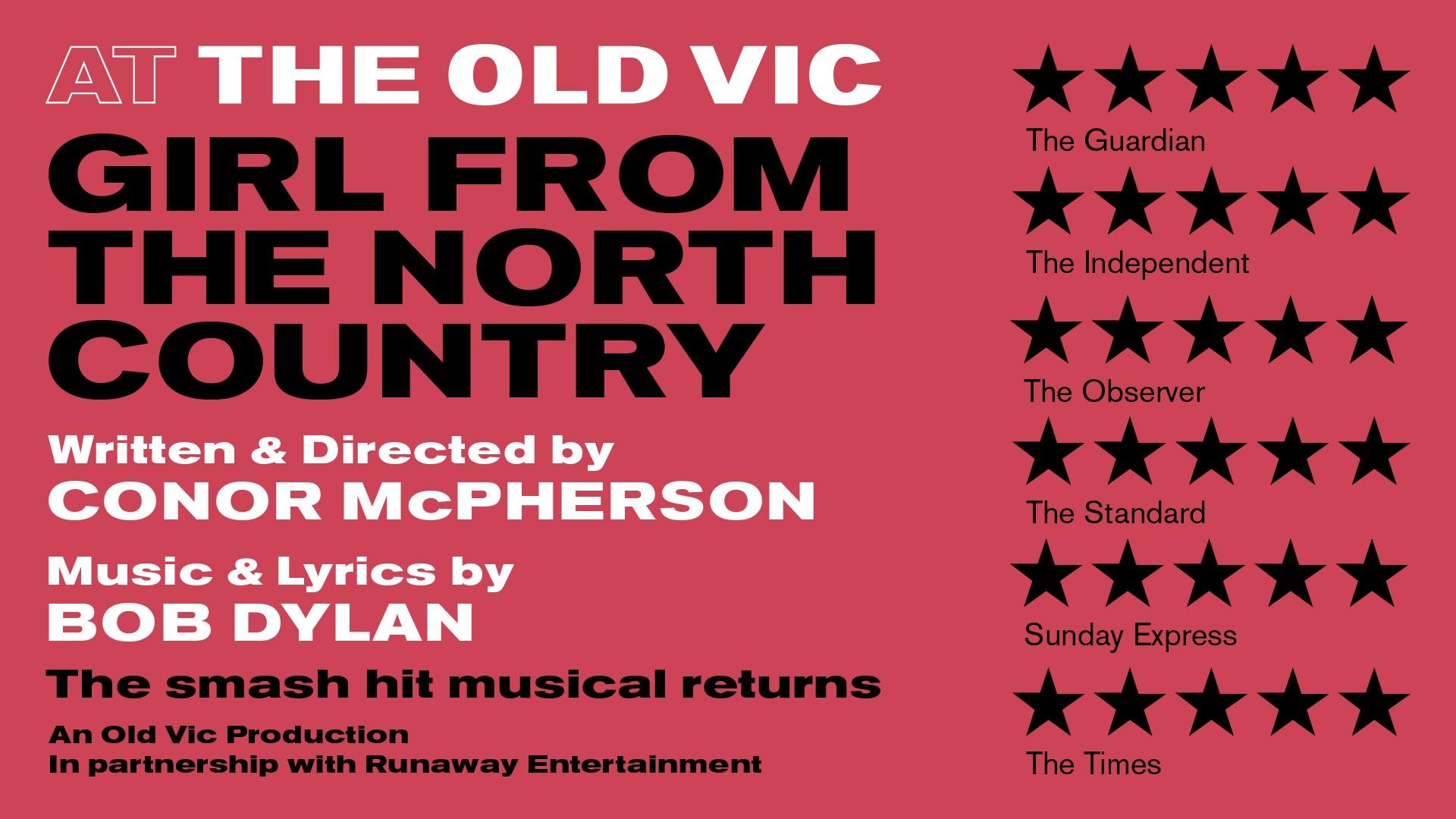 Buchen Sie Girl From The North Country in London